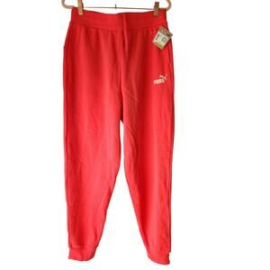 NWT Puma Women's Jogging Pants Tart Red M
